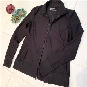 Eddie Bauer Black Full-Zip Jacket